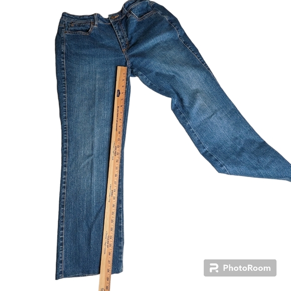 Aura Jeans By Women of Wrangler Women's Sz 10P Blue Zip Fly Short Rise Pants - Picture 7 of 16